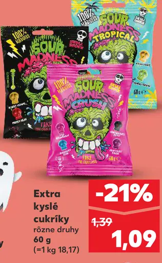 Volt Extra kyslé cukríky