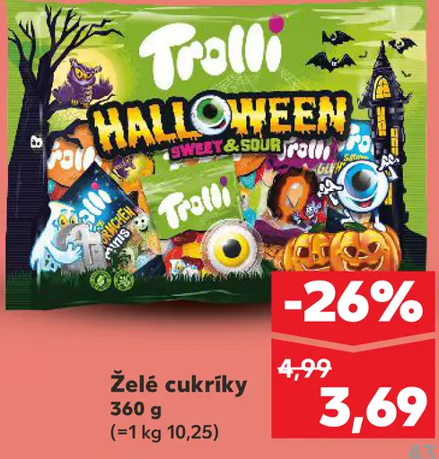 Trolli Halloween Želé cukríky