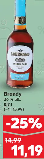Brandy Soberano Oloroso