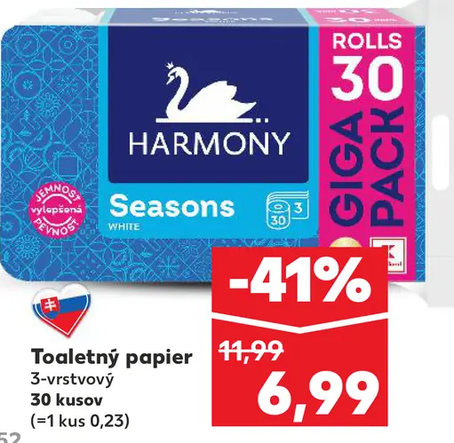 Harmony Seasons toaletný papier