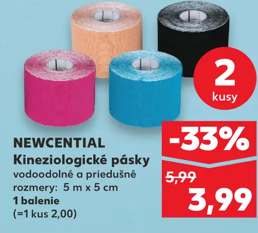 Newcential Kineziologické pásky