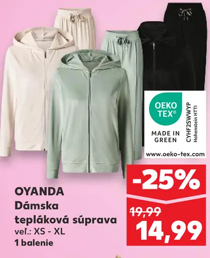 OYANDA Dámska tepláková súprava