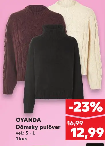 Oyanda Dámsky pulóver