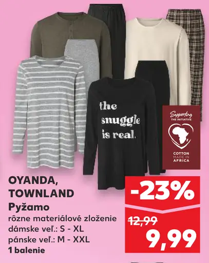 Oyanda, Townland Pyžamo