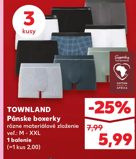 Townland Pánske boxerky