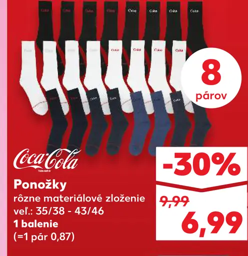 Coca-Cola Ponožky