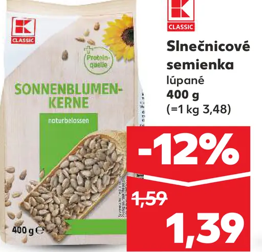 K-Classic Slnečnicové semienka