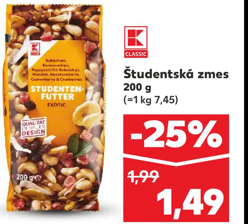 K-Classic Študentská zmes
