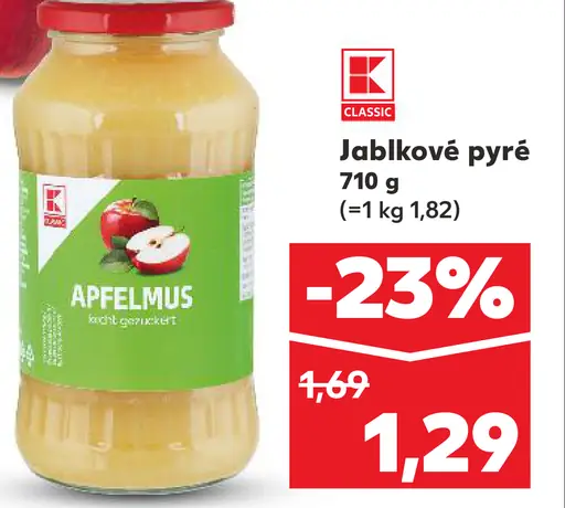 K-Classic Jablkové pyré