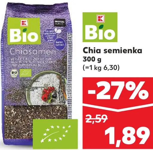 Bio Chia semienka