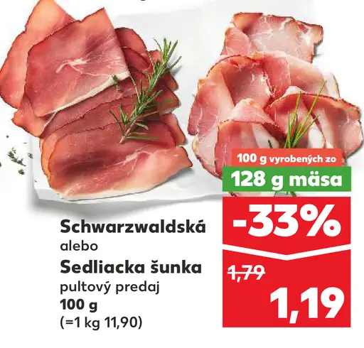 Schwarzwaldská alebo Sedliacka šunka