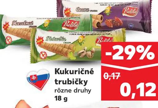 Kukuričné trubičky