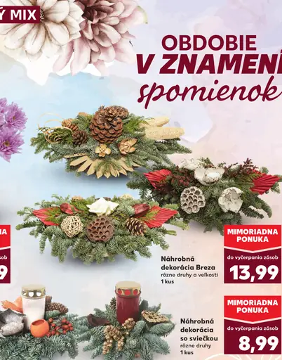 Náhrobná dekorácia Breza