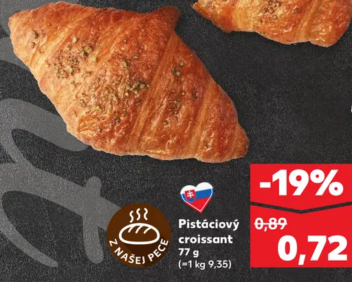 Pistáciový croissant