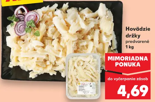 Hovädzie držky predvarené