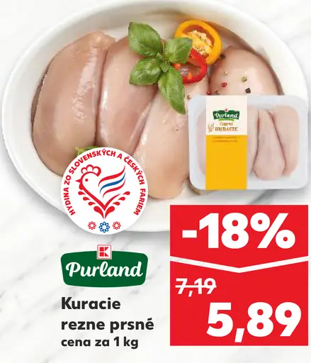 Purland Kuracie rezne prsnè