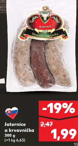 Jaternice a krvavničky