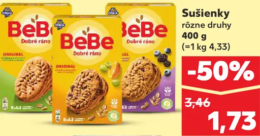 BeBe Dobré ráno sušienky