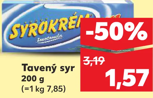 Syrokrem Tavený syr