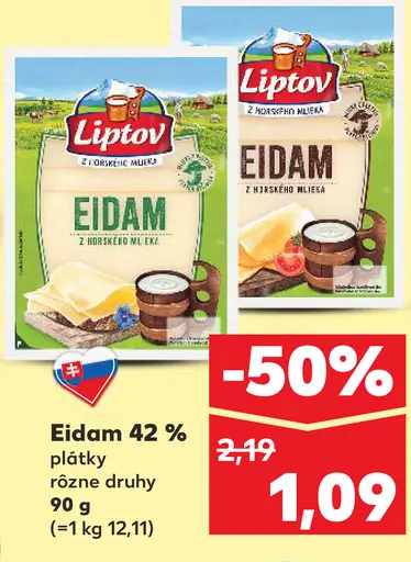 Liptov Eidam 44 %