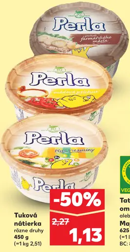 Perla Tuková nátierka