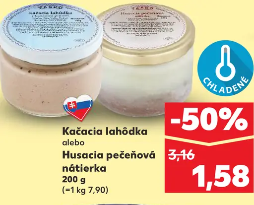 Kačacia lahôdka alebo Husacia pečeňová nátierka
