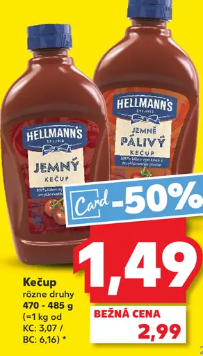 Hellmann's Kečup jemný