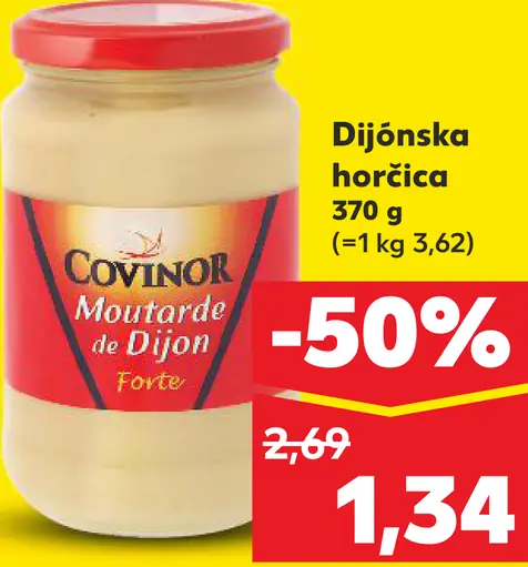 Covinor Dijónska horčica