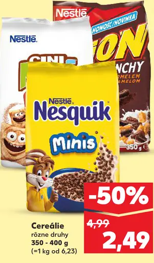 Nestlé cereálie