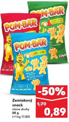 Chio Pom-Bär zemiakový snack