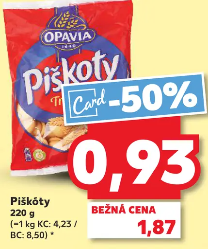 Opavia Piškóty