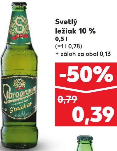 Staropramen plechovka