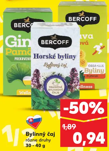 Bercov bylinný čaj