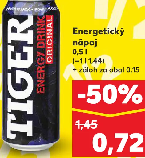 Tiger Energetický nápoj
