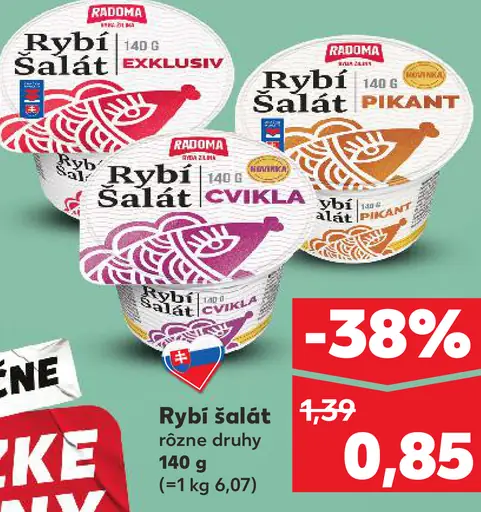 Radoma Rybí šalát