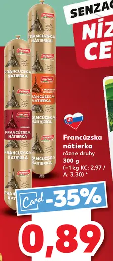 Pema Francúzska nátierka