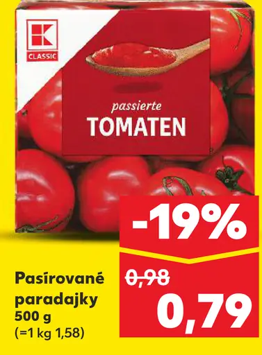 Classic Pasírované paradajky