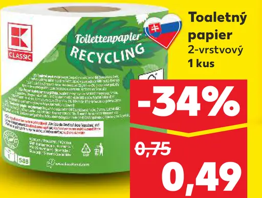K-Classic Toaletný papier