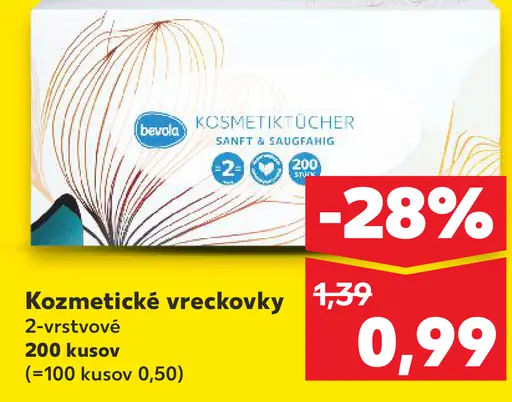 K-Classic Kozmetické vreckovky