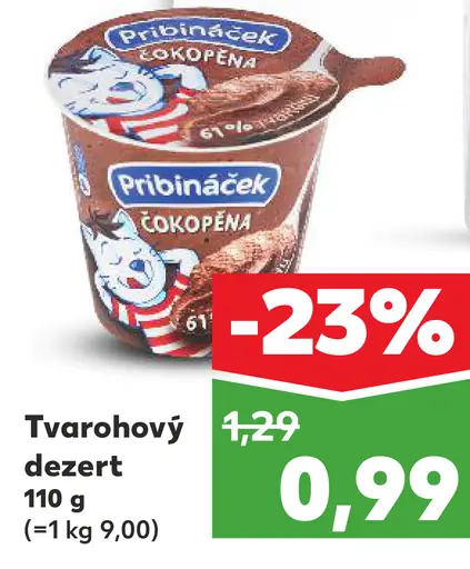 Pribináček Tvarohový dezert