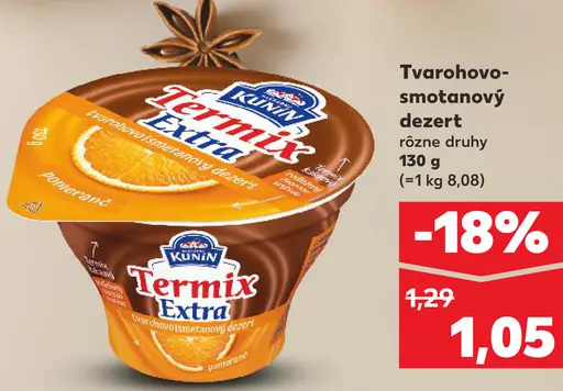 Kühn Kunín Tvarohovo-smotanový dezert