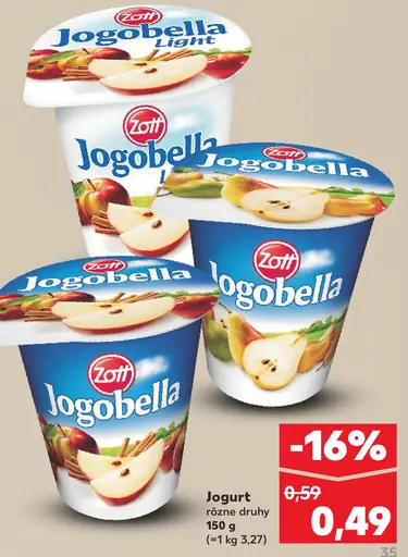 Zott Jogobella Jogurt