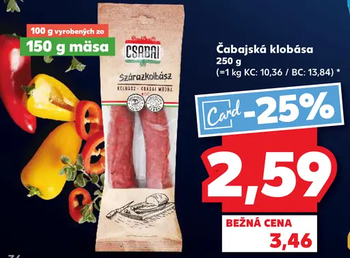 Csabai klobása