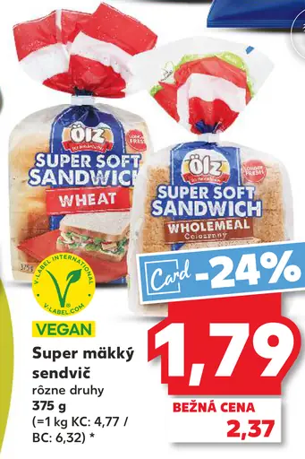 Super mäkký sendvič