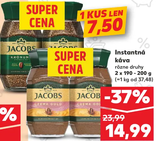 Jacobs Krönung Instantná káva