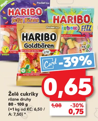 Haribo cukríky