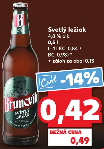 Bruncvík Svetlý ležiak