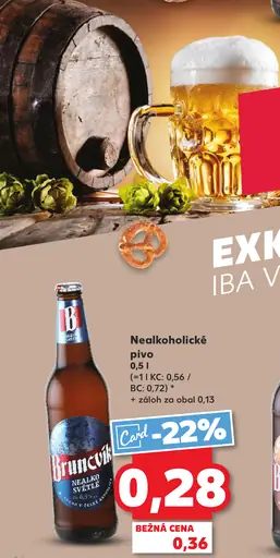 Bruncvík Nealkoholické pivo