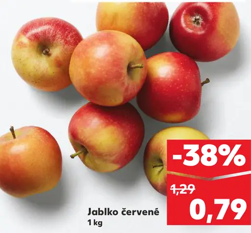Jablko červené