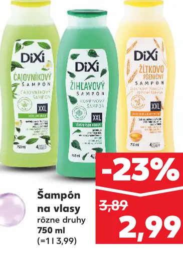 Dixi šampón na vlasy